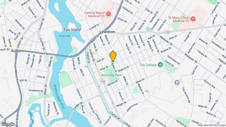 68 Pine St, Unit 1 Map and Location Details