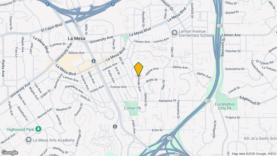 4638 Edenvale Ave Map and Location Details