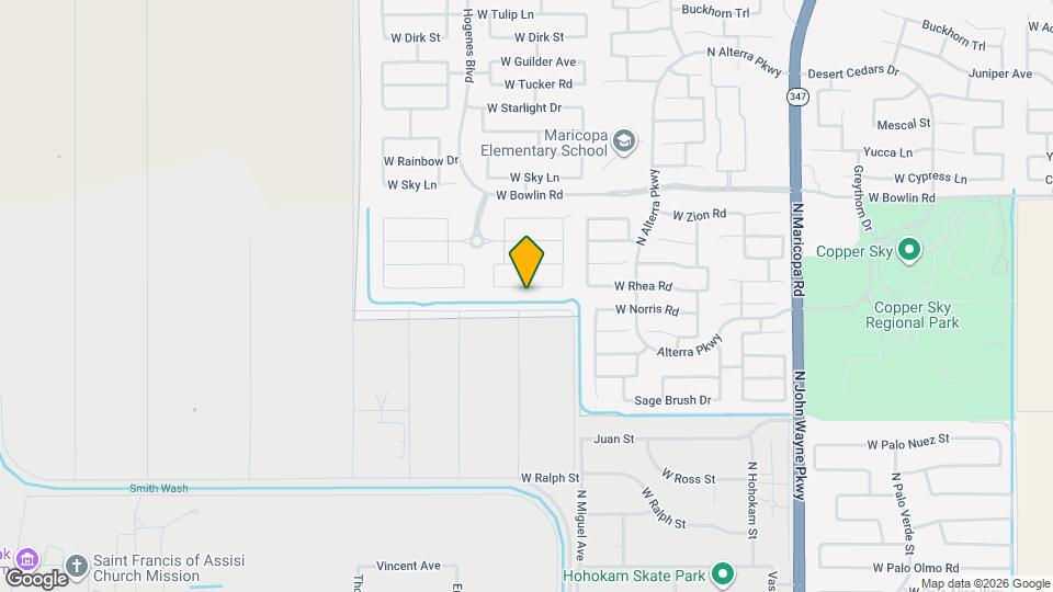 45677 W Ranch Rd Map and Location Details