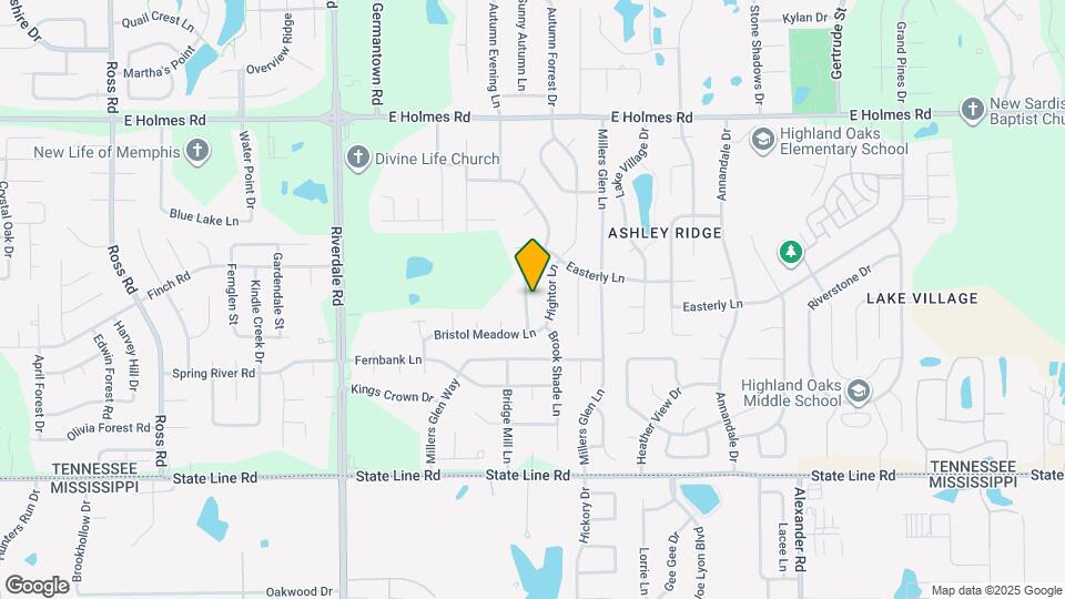 5428 Gold Leaf Ln Map and Location Details