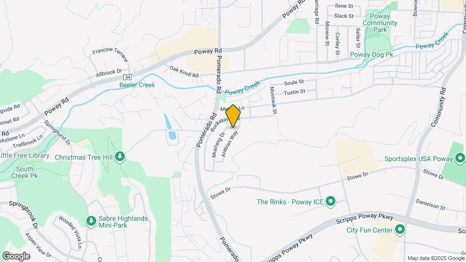 12636 Arabian Way Map and Location Details