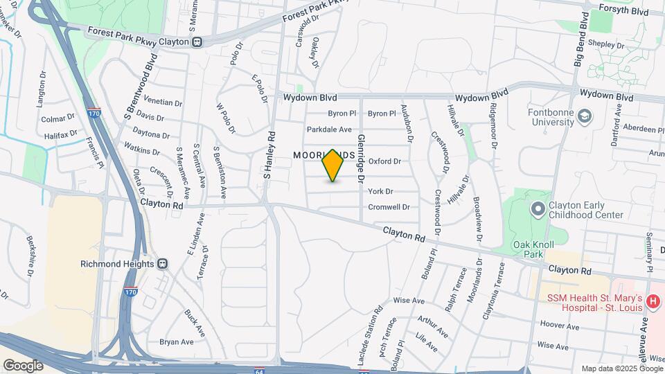 7535 York Dr, Unit 2 Mapa y Detalles de la Ubicación