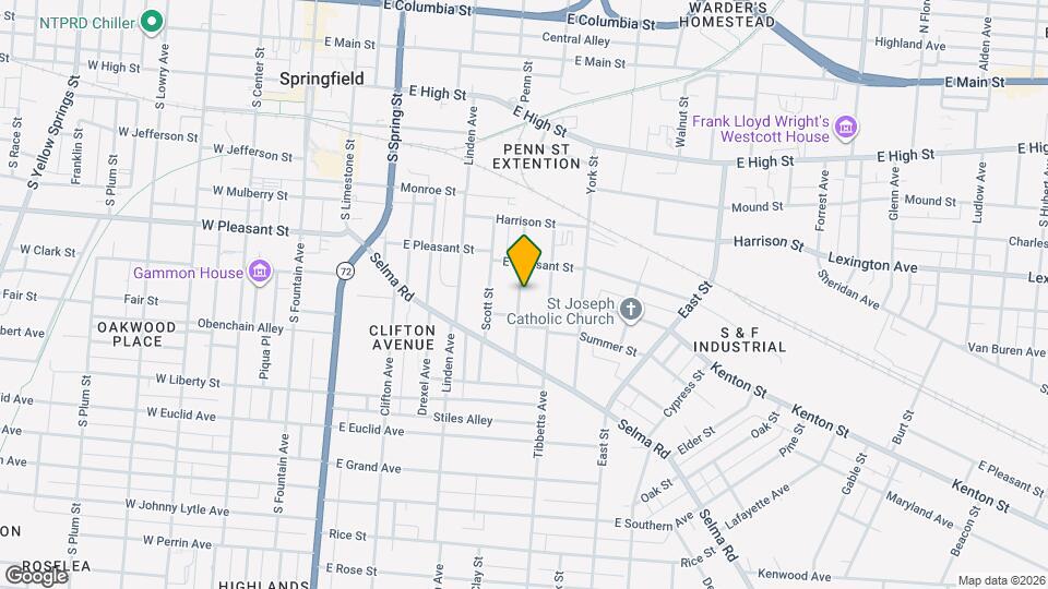 534 Homeview Ave Map and Location Details