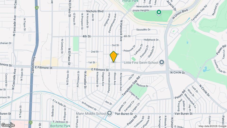 3006 Illinois Ave Map and Location Details