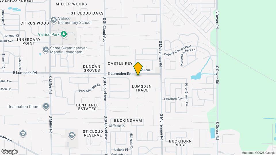 1003 Lumsden Trace Cir Map and Location Details