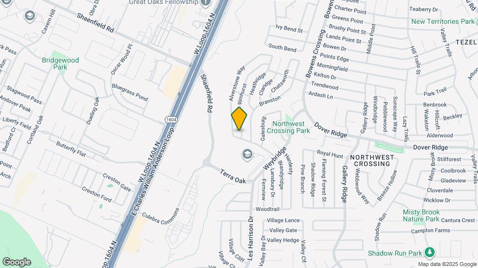 7407 Rimhurst Mapa y Detalles de la Ubicación