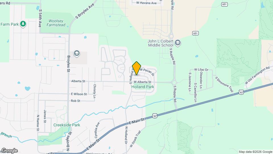 4507 W Sweetgum Ln Map and Location Details