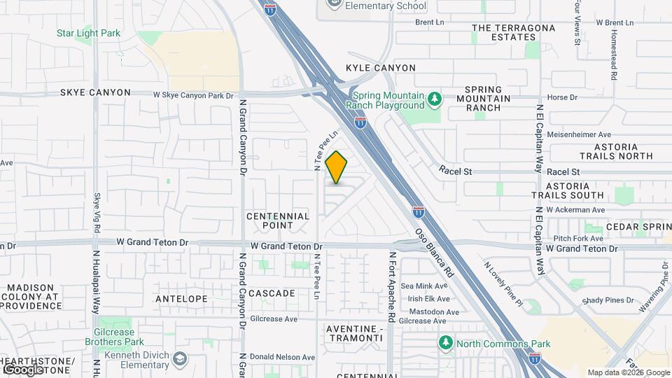 9337 Golden Lad Ave Map and Location Details