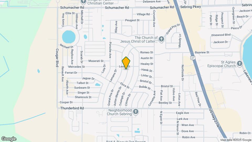 731 Aston Martin Dr Map and Location Details