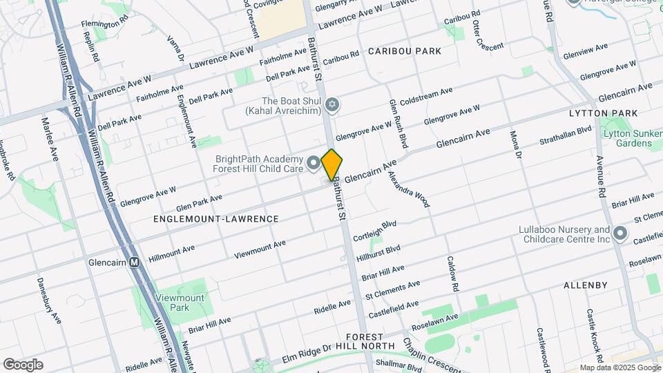 505 Glencairn Ave Map and Location Details