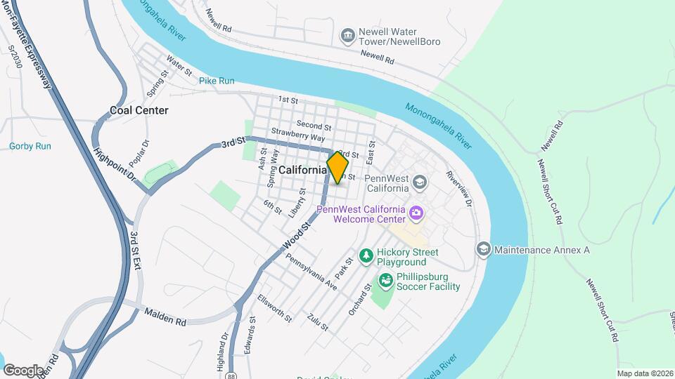 416 Cherry Ave, Unit 416 Map and Location Details