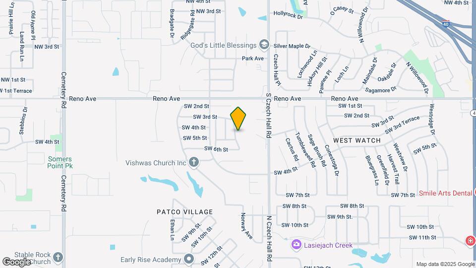 512 Choctaw Gate Dr Map and Location Details
