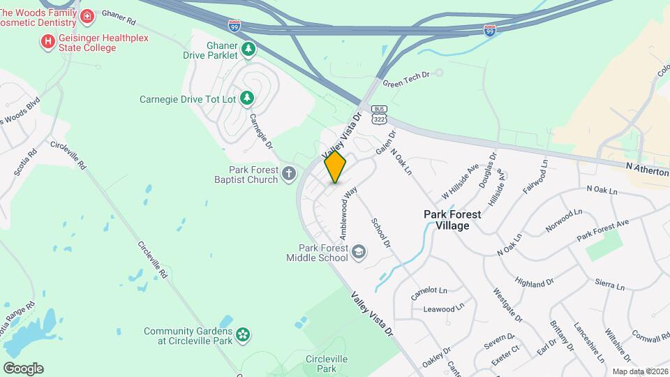 630 Galen Dr Mapa y Detalles de la Ubicación