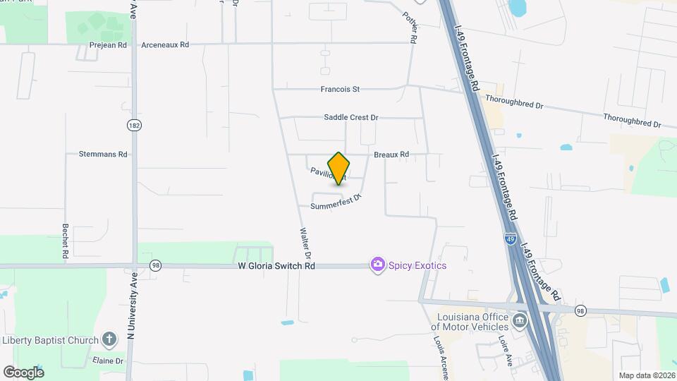 125 Festival Ln Map and Location Details