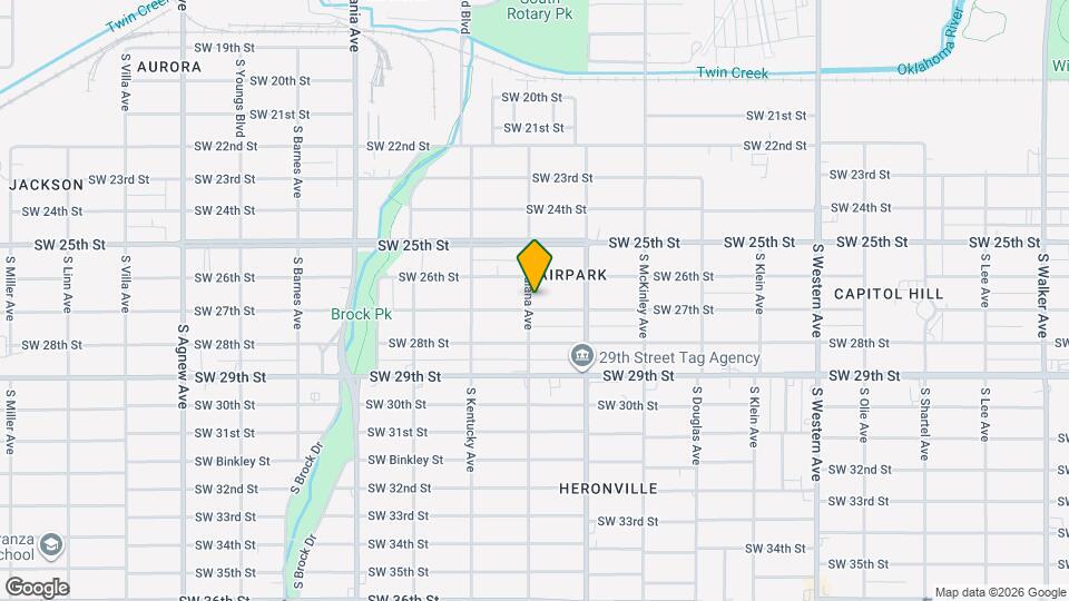 1345 SW 27th St Mapa y Detalles de la Ubicación