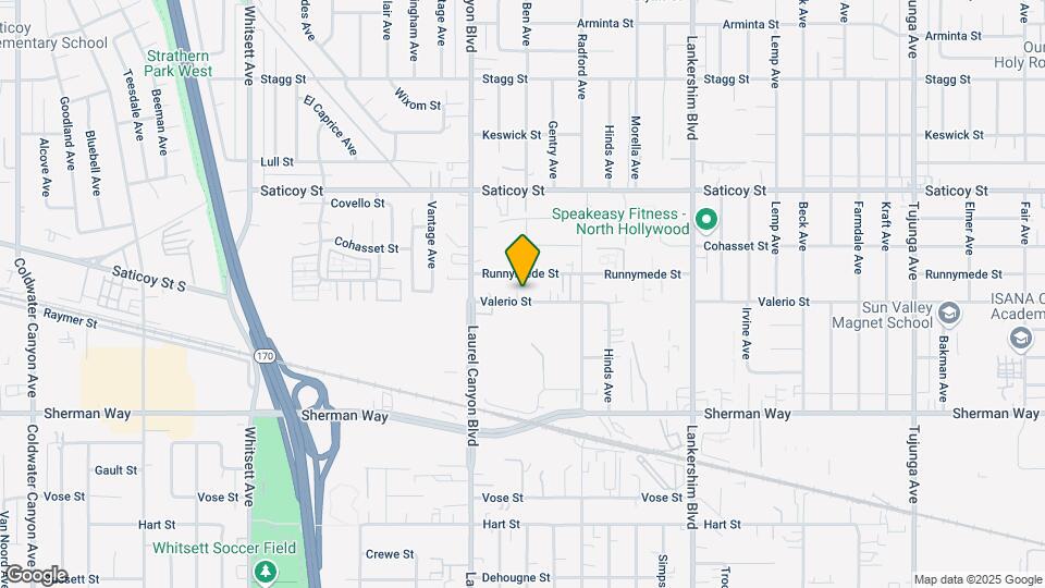 11963 Valerio St Map and Location Details