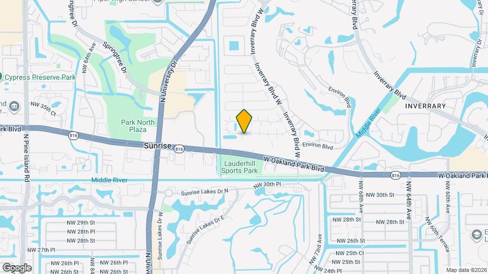 7506 NW 33rd St Map and Location Details