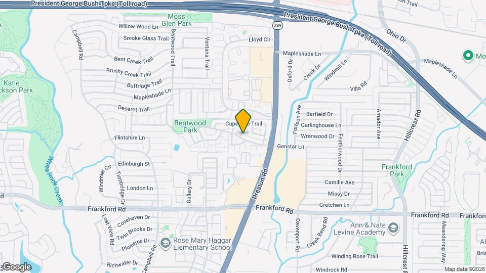 18504 Shelton Way Map and Location Details