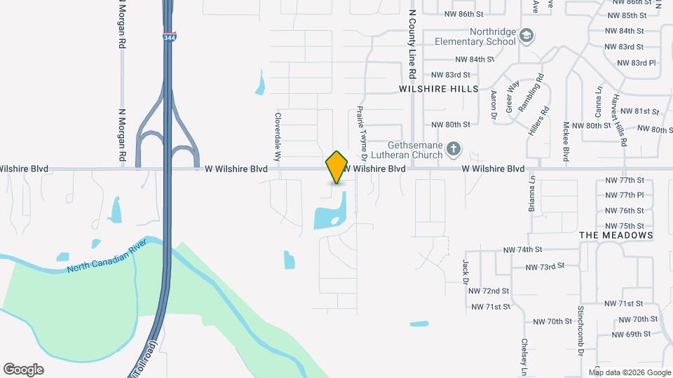 7716 Marathon Ln Map and Location Details