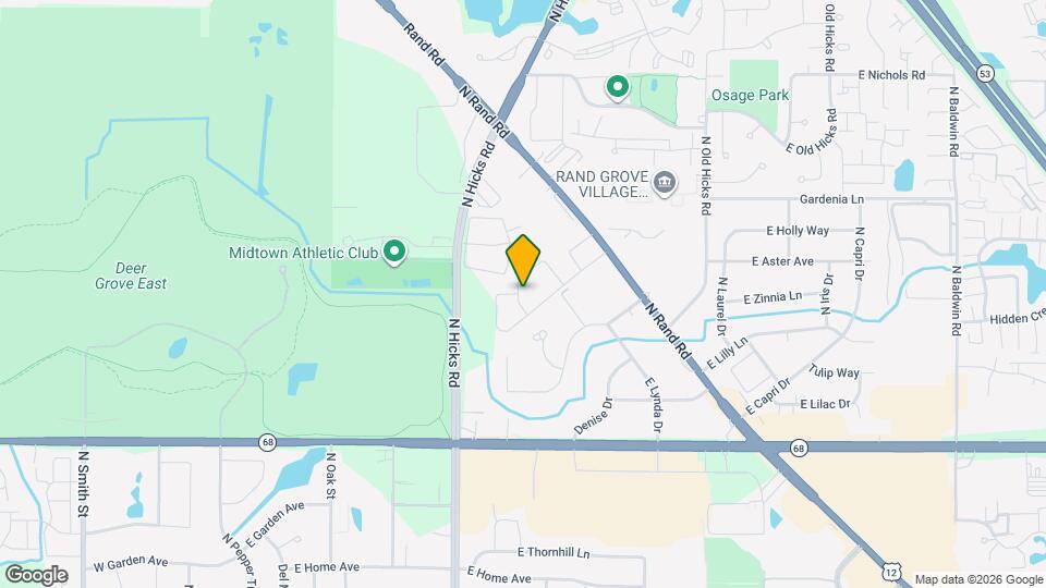 446 Osage Ln Map and Location Details