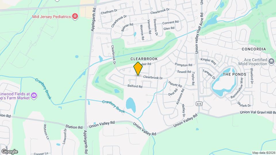449 Closter Rd Map and Location Details