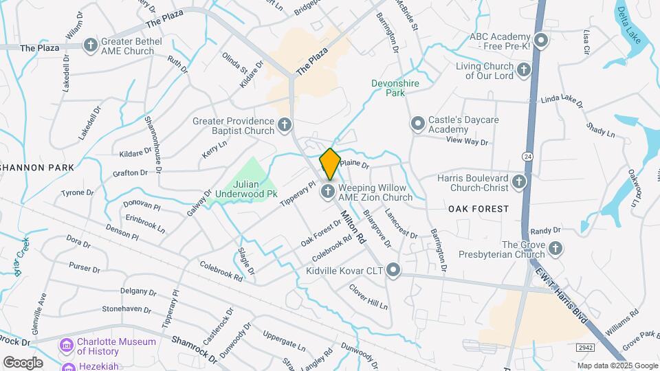 2213 Milton Rd Map and Location Details