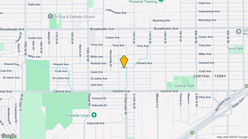 1233 Cook Ave Map and Location Details