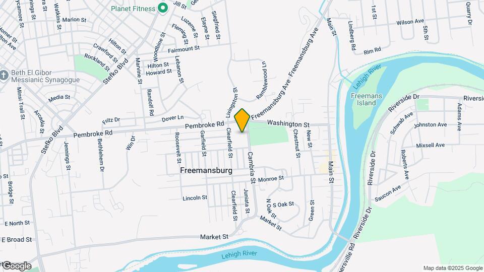 430 Cambria St Map and Location Details