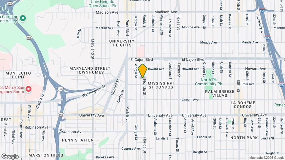 4122-4126 Florida St Map and Location Details