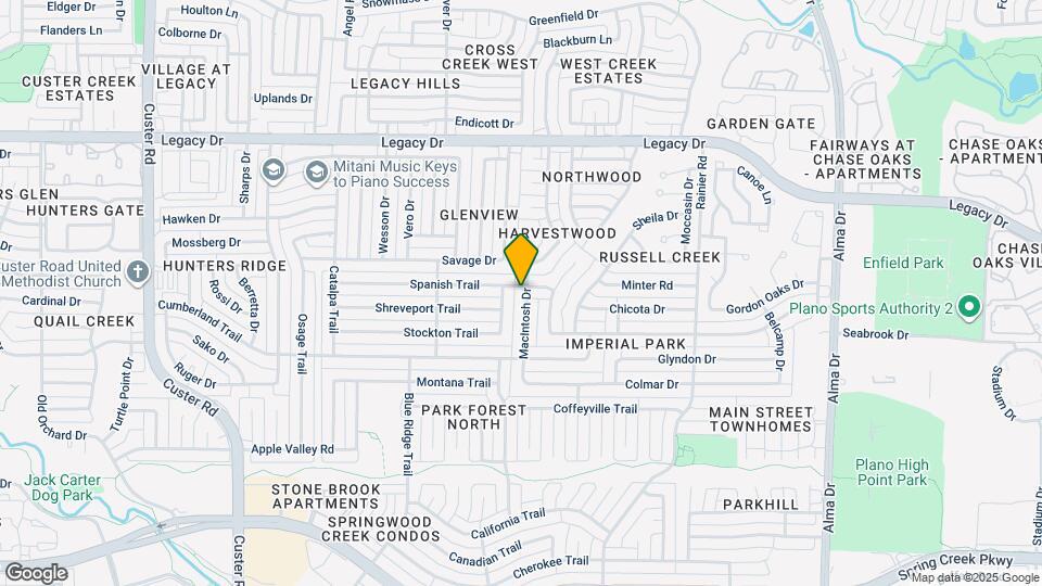 6641 MacIntosh Dr Map and Location Details