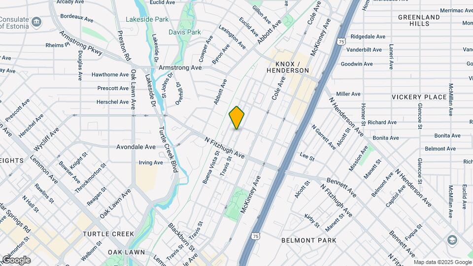 4231 Travis St Map and Location Details