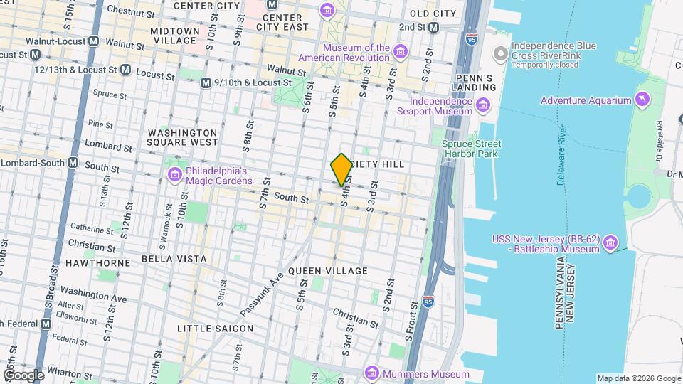 512 S 4th St Map and Location Details