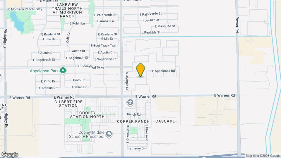 4126 E Pinto Dr Map and Location Details