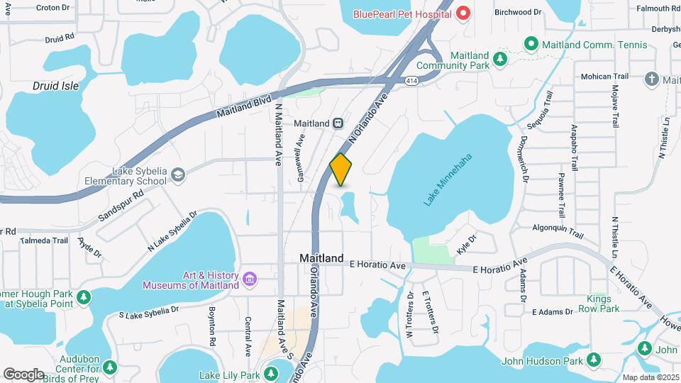 Uptown Maitland Mapa y Detalles de la Ubicación