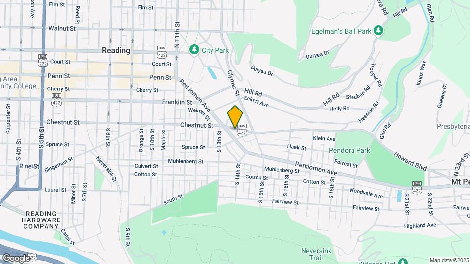1338 Mineral Spring Rd Map and Location Details