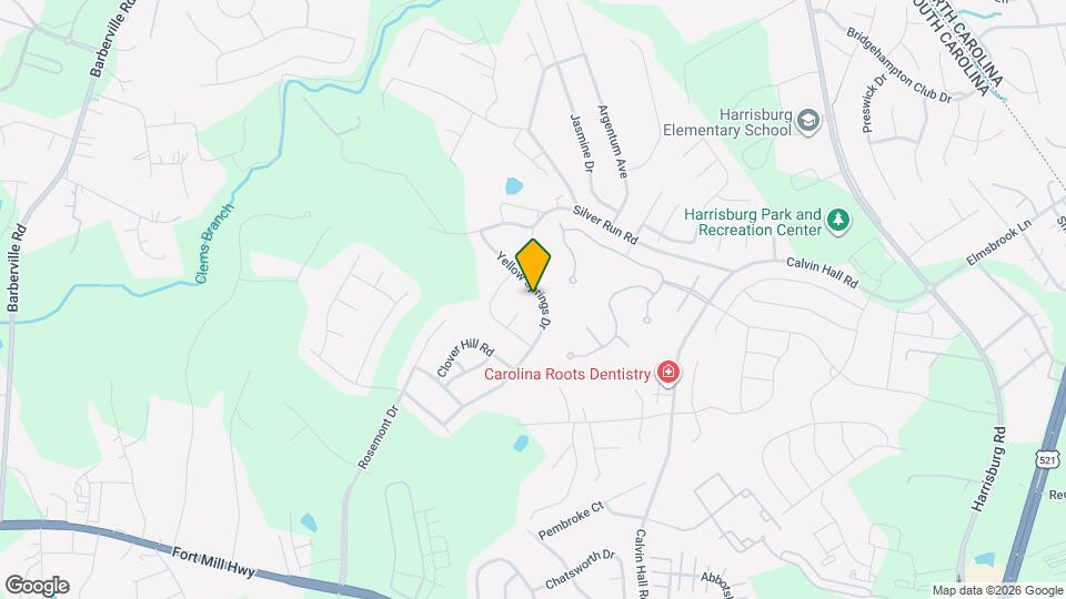 1351 Yellow Springs Dr Map and Location Details