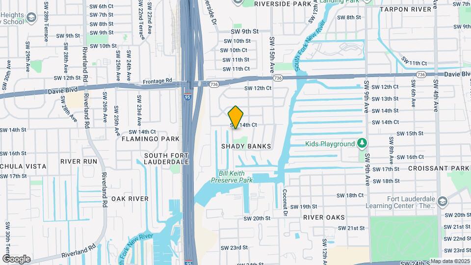 1417 SW 6th Ave Map and Location Details