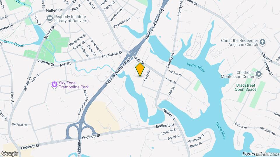 Perry Street Apartments Map and Location Details