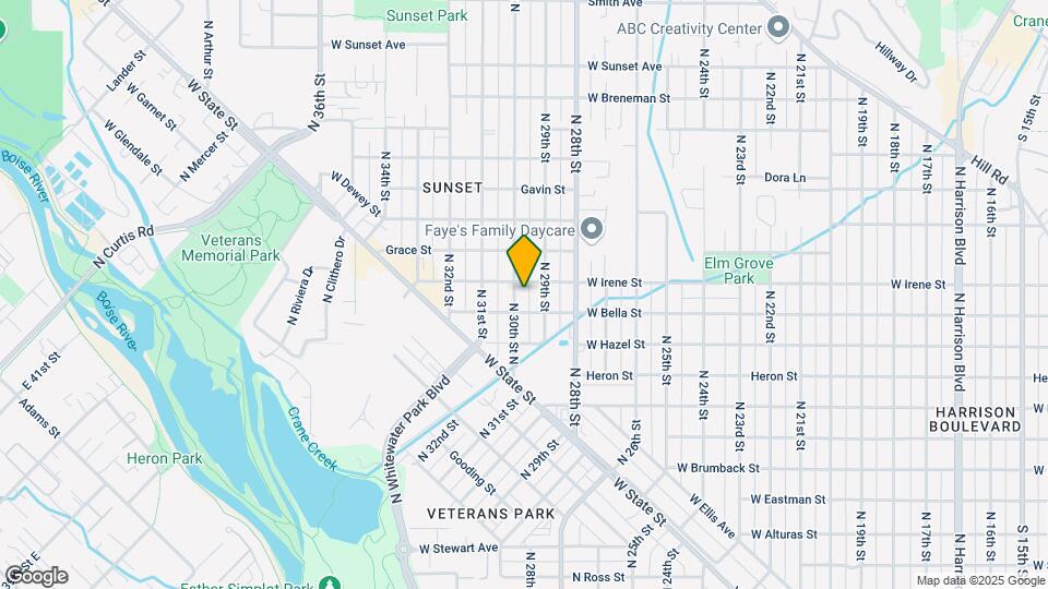 1714 N 30th St N Map and Location Details