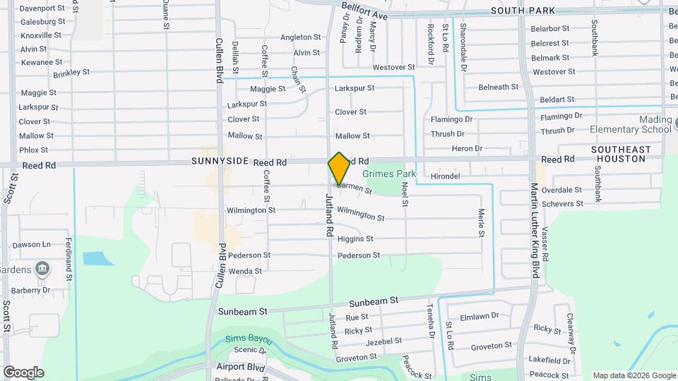 5010 Carmen St Map and Location Details