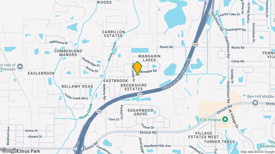 14717 Redcliff Dr Map and Location Details