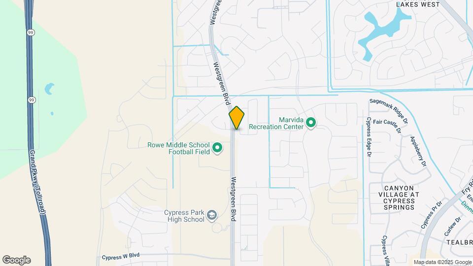 7911 Tuscan Cypress Dr Map and Location Details