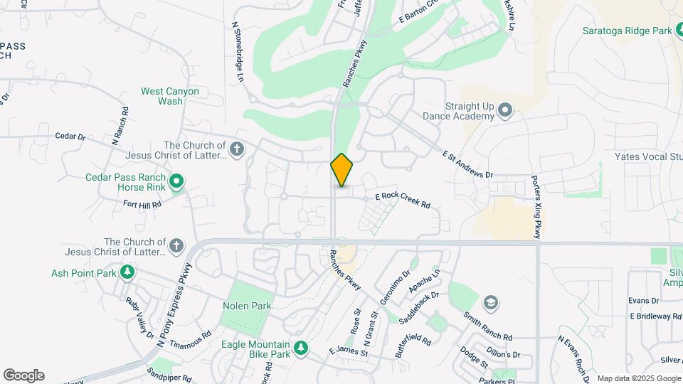 3531 E Rock Creek Rd Map and Location Details