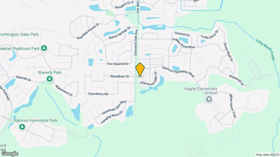 528 Sherwood Oaks Dr Map and Location Details