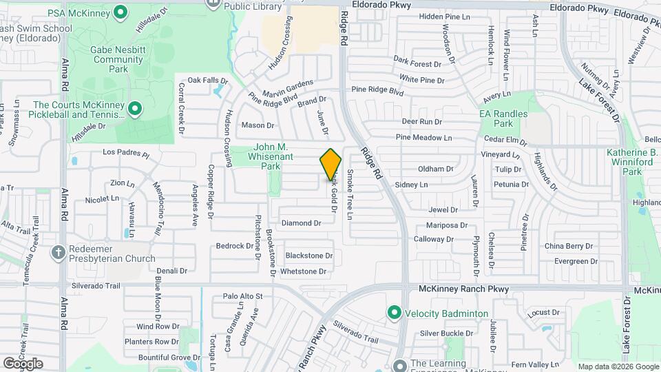 3512 Black Gold Dr Map and Location Details