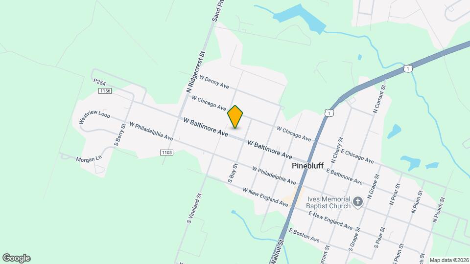 435 W Baltimore Ave Map and Location Details