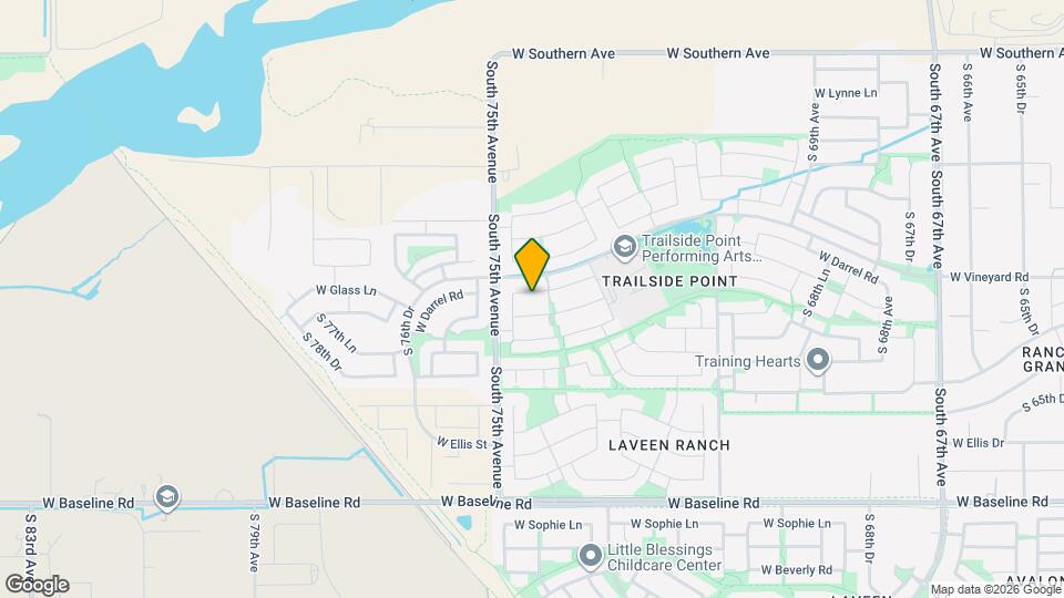 7419 W Glass Ln Map and Location Details