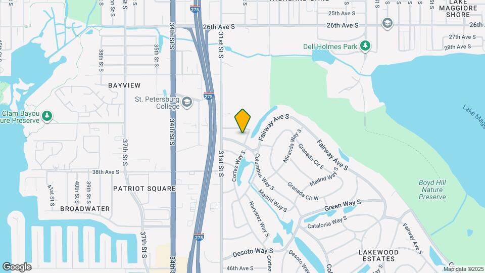 3515 Country Club Way S Map and Location Details