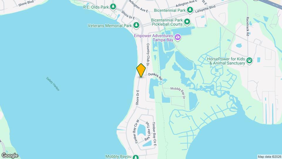 405 Shore Dr E Map and Location Details