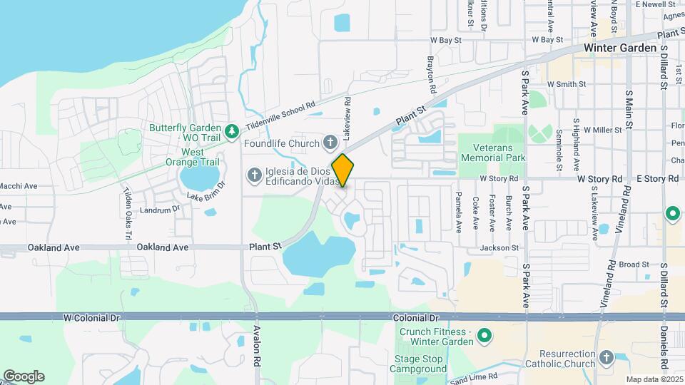 907 Muirwood Way Map and Location Details